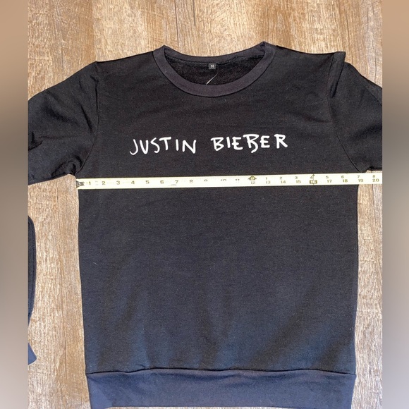Justin Bieber what do you mean graphic crewneck sweatshirt - Picture 5 of 10